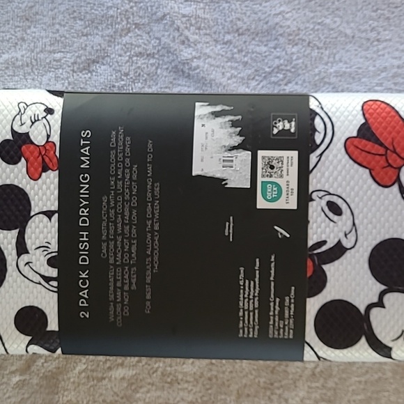 Disney Mickey Mouse Two Dish Drying Mats - Picture 3 of 3